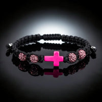 Cross Beaded Bracelet