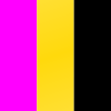 Magenta - Gold - Schwarz color swatch