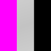 Magenta - Silber - Schwarz color swatch